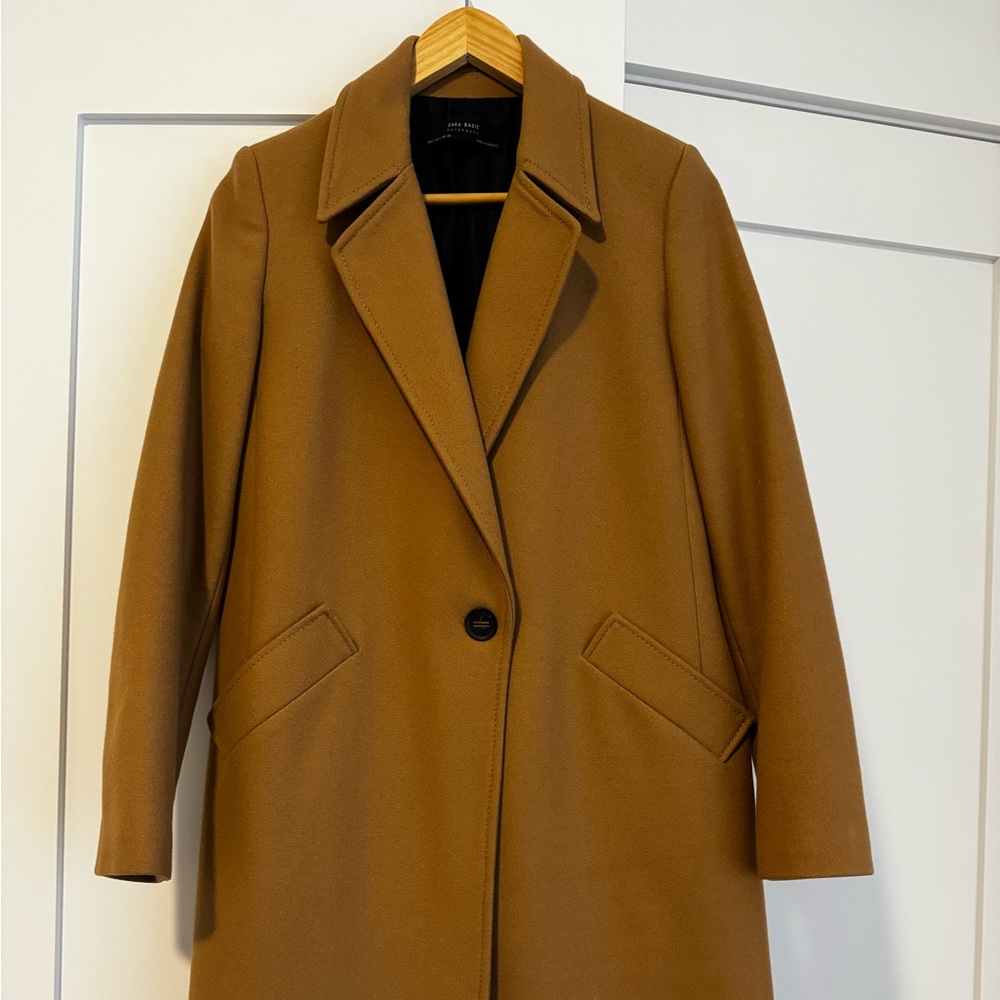 Camel Wool Coat
